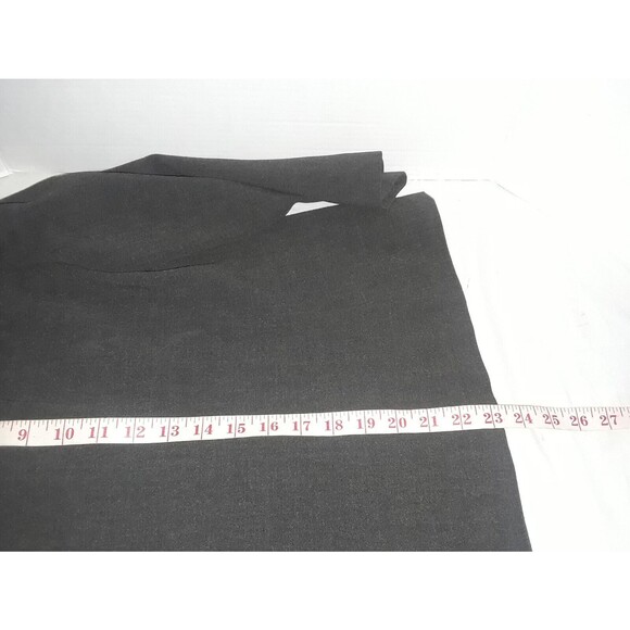 Ann Taylor Blazer Size 6 Gray Suit Jacket Snap Closure Career - Picture 6 of 8